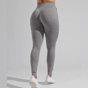 Buffbunny jewel heathered jogger pants gray medium hybrid